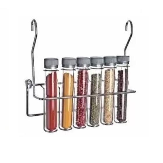 Imagem de Jomer - Porta Temperos Cobre Com 6 Tubos Pet 2788