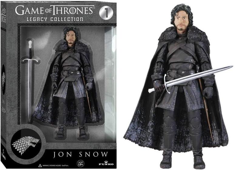 Imagem de Jon Snow - Game Of Thrones - 1 - Legacy Collection - Funko