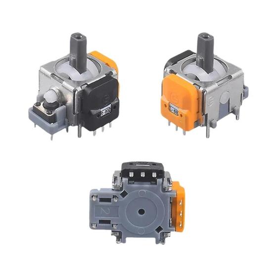 Imagem de Joystick Analógico 3D para PS5 e PS4 - Substituição (2 a 10 Peças) - Hall Eletromagnético