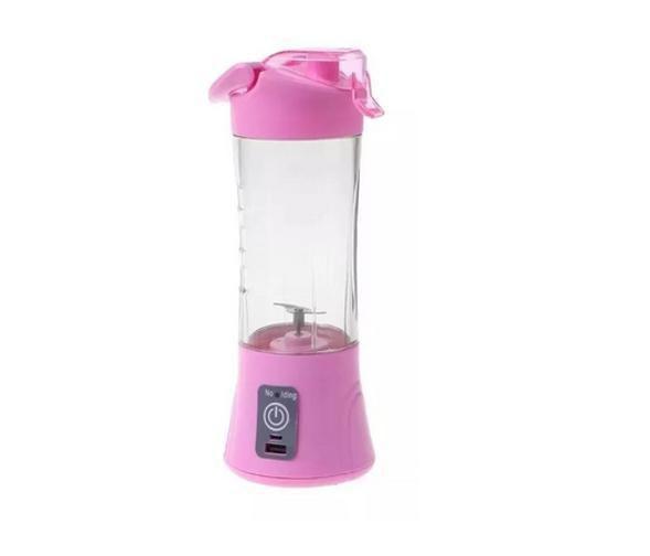 Imagem de Juice Cup Mini Liquidificador Portátil Recarregável - 380Ml
