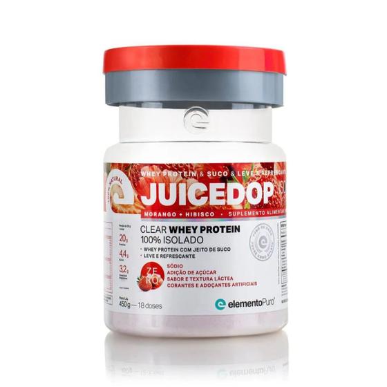 Imagem de Juicedop Elemento Puro Whey Protein 100% Isolado 450g