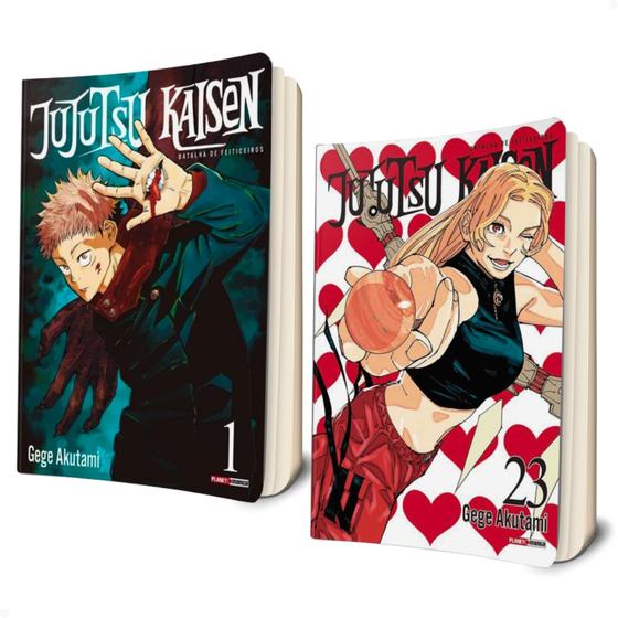 Imagem de Jujutsu Kaisen, Batalha de Feiticeiros - Mangá Vol. 1 Ao 23 + Guia Oficial e Vol. Zero "Incluindo os Volumes Esgotados"