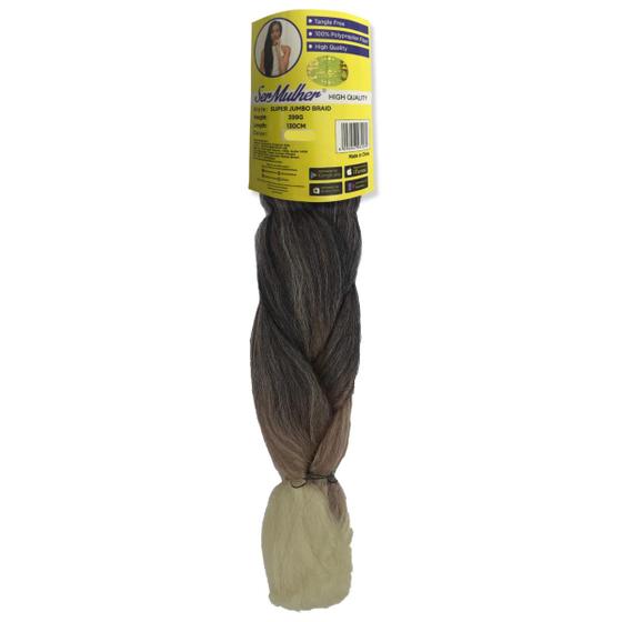 Imagem de Jumbo Ser Mulher 399 Gramas Ombré Hair Box Braids 65 cm Para Tranças