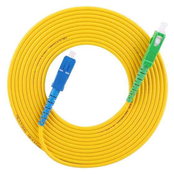 Imagem de Jumper de Fibra Óptica Monomodo Walfront (15m, SC/APC-SC/UPC)