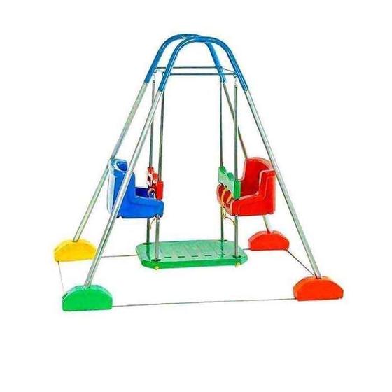 Imagem de Jundbalanço Duplo Com Estrutura Azul Jundplay (3110)