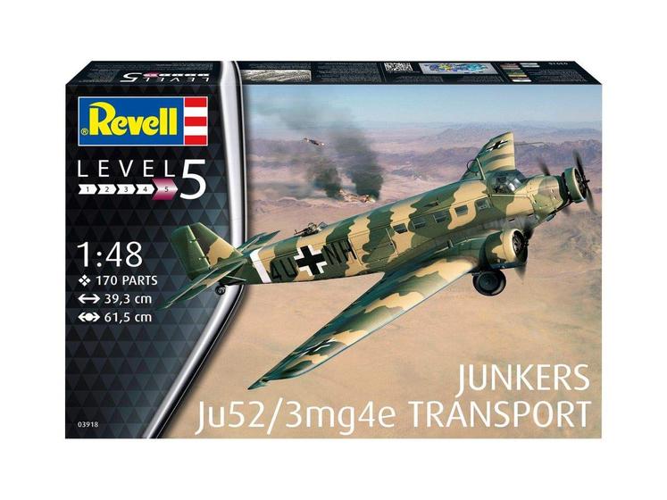 Imagem de Junkers Ju52/3M Transport 1/48 Rev03918 Revell 3918