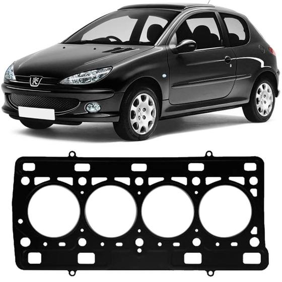 Imagem de Junta Cabeçote Motor Peugeot 206 1.0 16v 2001 a 2006 Fibra Sabó