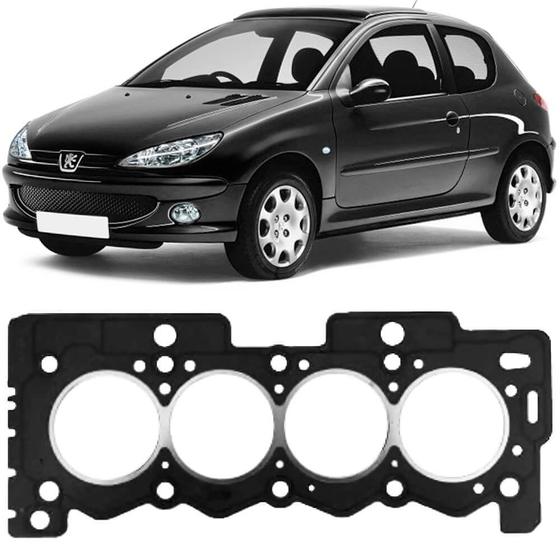 Imagem de Junta Cabeçote Motor Peugeot 206 1.4 8v 2004 a 2010 Fibra Sabó