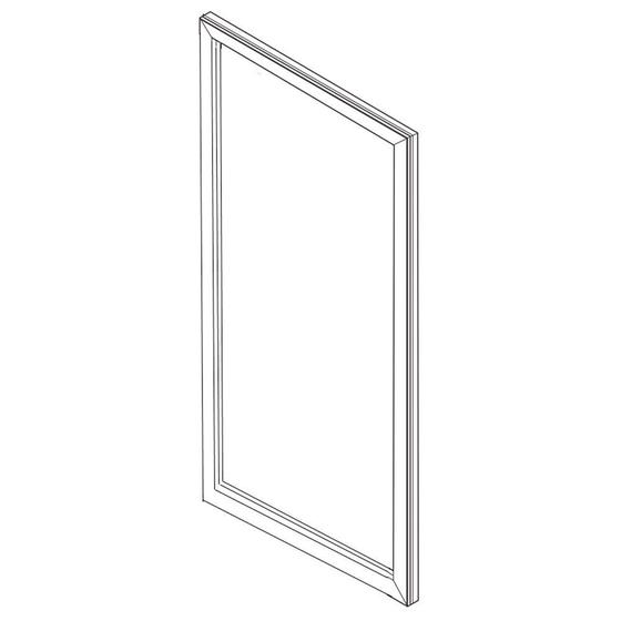 Imagem de Junta de porta de freezer Frigidaire 5304505529 83,5x155,6 cm OEM