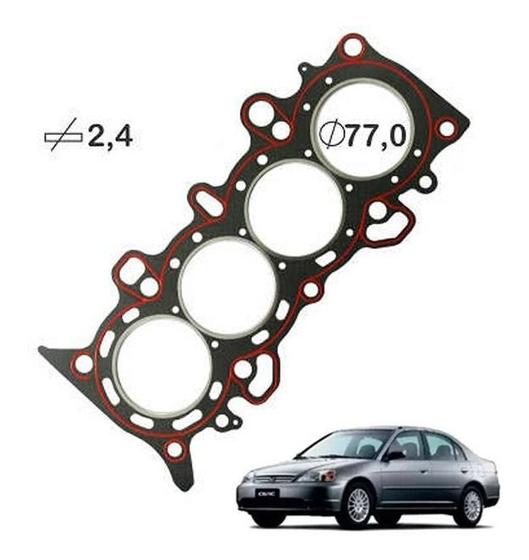 Imagem de Junta do cabeçote sob medida honda civic 1.7 16v d17a d17z 2000 a 2007