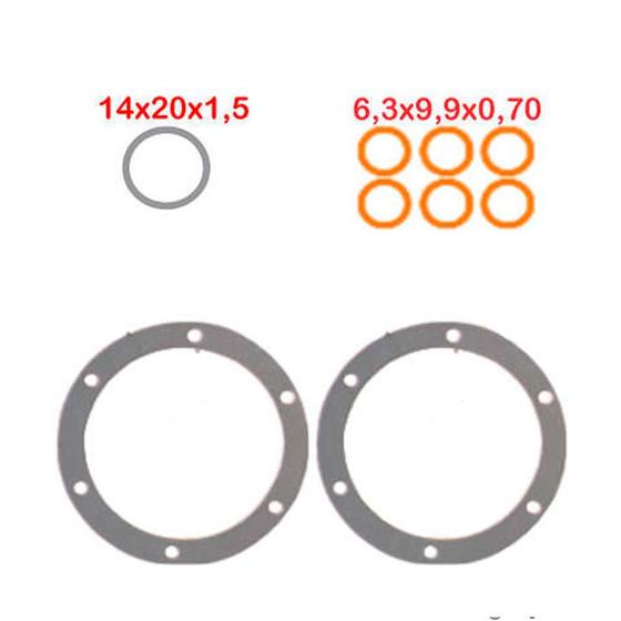 Imagem de Junta Do Cárter Peneira Óleo VW Fusca Brasilia Kombi 1300 1600 1500 Todos Gol 1300 Bx A Ar