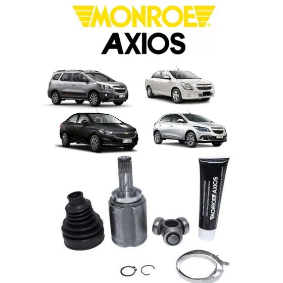 Imagem de Junta Homocinètica Axios Dianteira Direita Lado Câmbio Deslizante Chevrolet Onix 2013 A 2018 