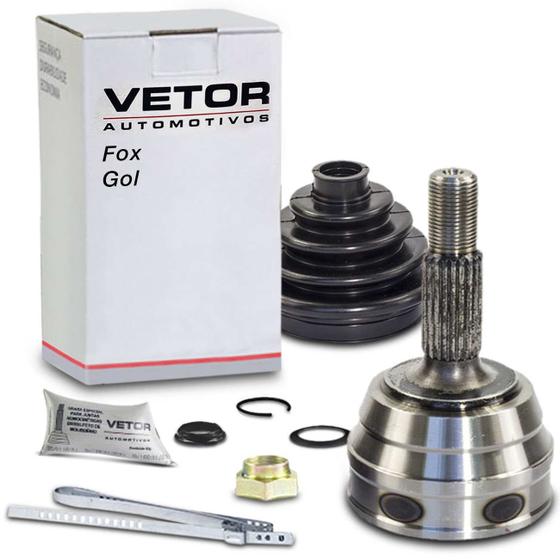 Junta Homocinética Volkswagen Fox 1.0 2004 a 2010 Gol 1.0 2008 a 2010 EA111 Ponteira Vetor VT5152 Menor preço em Junta Homocinética Volkswagen Fox 1.0 2004 a 2010 Gol 1.0 2008 a 2010 EA111 Ponteira Vetor VT5152