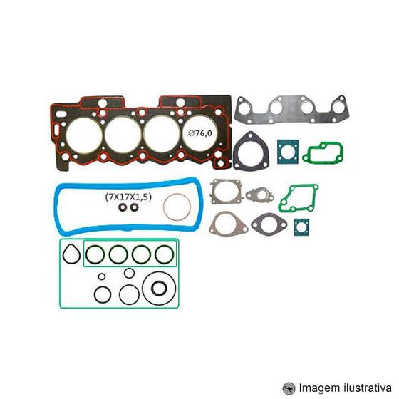 Imagem de Junta Motor Superior Cabeçote Baspack Citroen C2 C3 2002/ Peugeot206 307 1007 1.4 8V Tu3Jp Kfv Kfw K6D 2001/... Fle