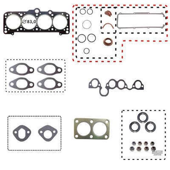Imagem de JUNTA MOTOR (SUPERIOR) para GOL/ SANTANA/ SAVEIRO/ PARATI 1.
