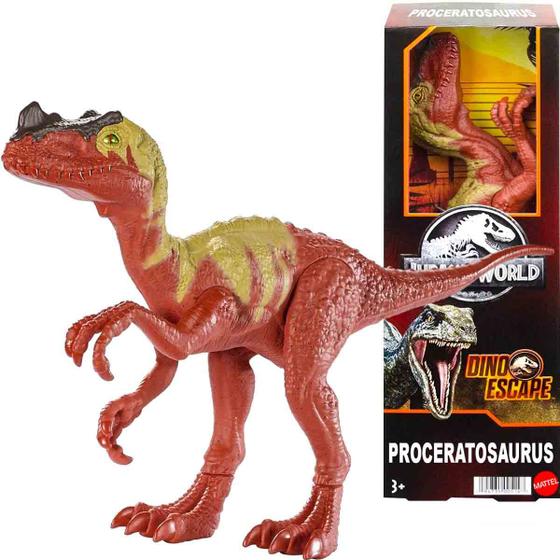 Imagem de Jurassic World Boneco Articulado Dinossauro Proceratosaurus - Mattel GJN89