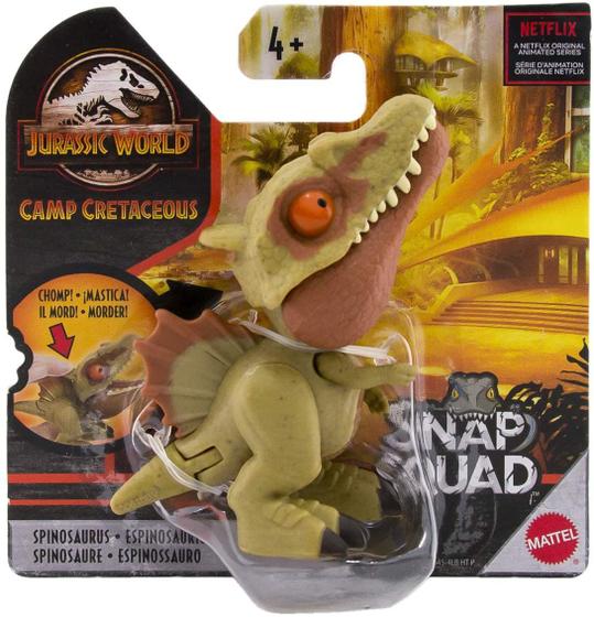 Jurassic World Camp Cretaceous Snap Squad Espinossauro GGN26 - Mattel ...