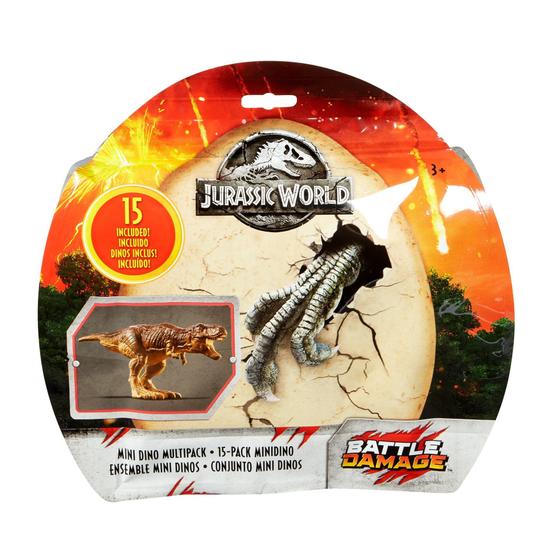 Imagem de Jurassic World Conjunto Mini Dinos 15 Figuras Mattel Fpx90