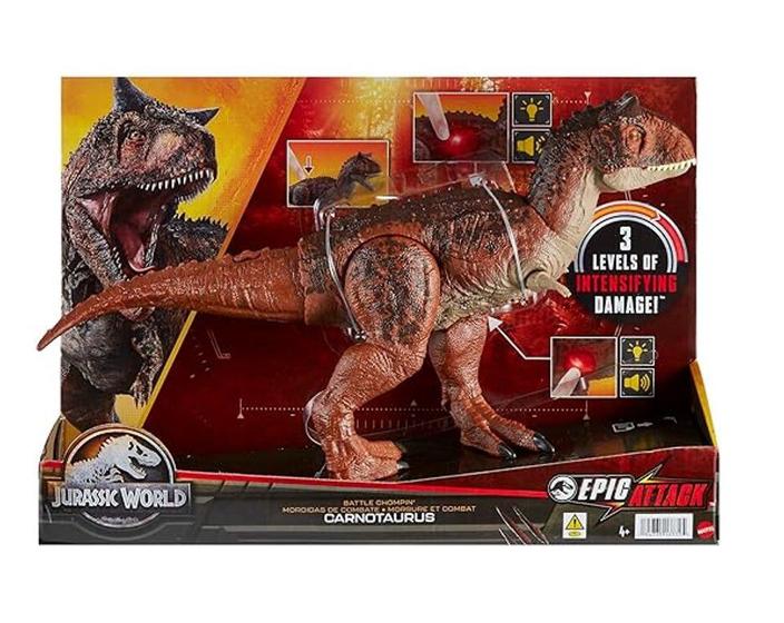 Imagem de Jurassic World Dinossauro Carnotaurus Com Som - Mattel