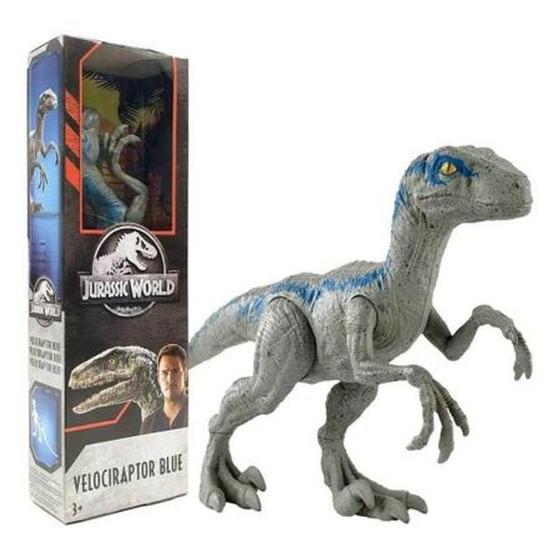 Imagem de Jurassic World Dinossauro Velociraptor Blue - Mattel