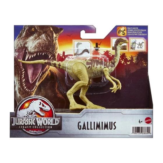 Imagem de Jurassic World Legacy Collection Gallimimus Mattel HFF13