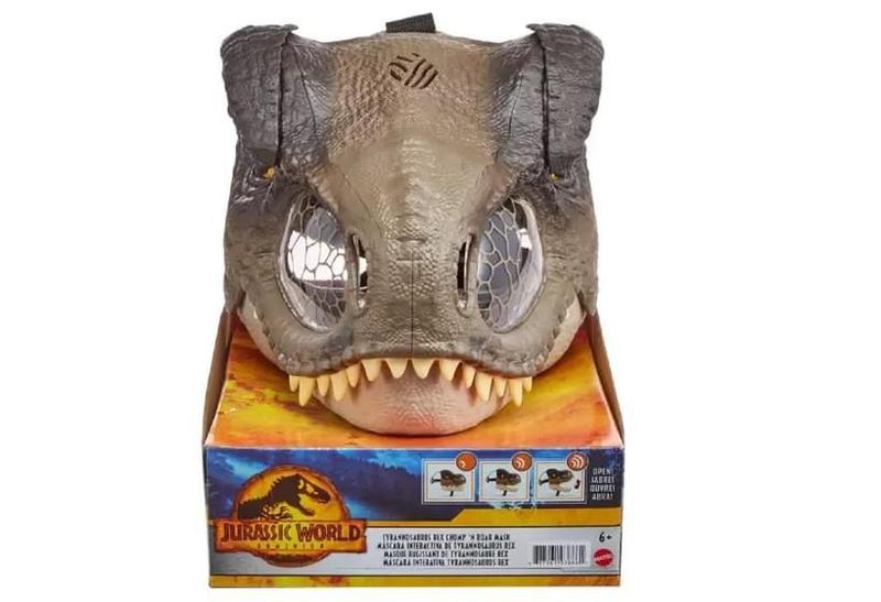 Imagem de Jurassic World Máscara Morde e Ruge T Rex - GWD71 - Mattel