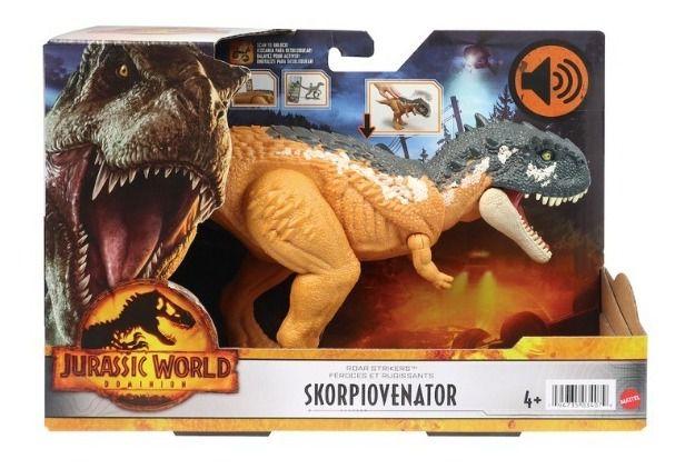 Imagem de Jurassic World Skorpiovenator 33cm Som Dominion Mattel