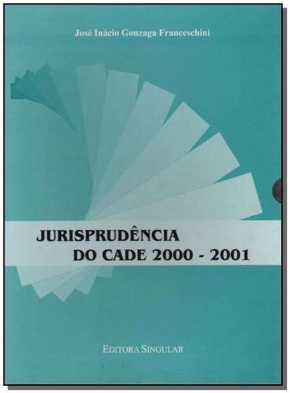 Imagem de Jurisprudencia do Cade 2000/2001-Cd