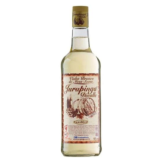 Jurupinga Dinalle Vinho de Mesa Suave Branco 12 Un 975 ml Menor preço em Jurupinga Dinalle Vinho de Mesa Suave Branco 12 Un 975 ml