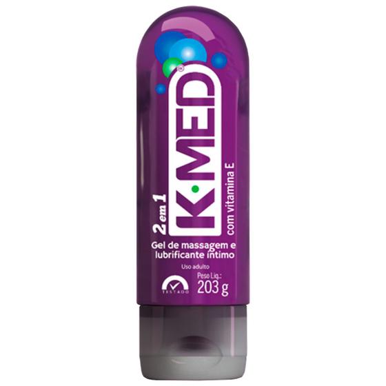 K-med 2 em 1 203g Gel de Massagem e Lubrificante Íntimo Menor preço em K-med 2 em 1 203g Gel de Massagem e Lubrificante Íntimo