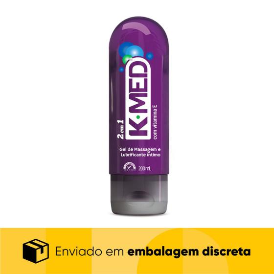 Imagem de K-Med 2 em 1 Gel lubrificante Íntimo 200g