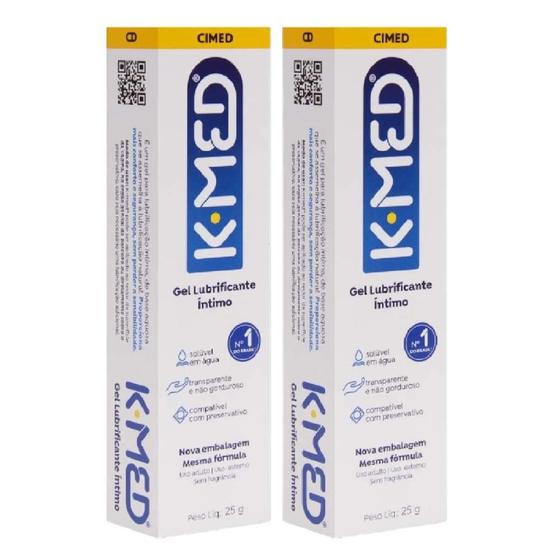Imagem de K-Med Íntimo Kit Com 2 Lubrificantes De 25g Cada