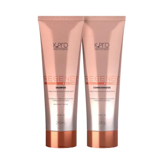 Imagem de K.PRO Regener - Shampoo 240ml Condicionador 240g