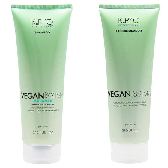 Imagem de K.pro Shampoo Balance + Condicionador Veganíssima Vegano