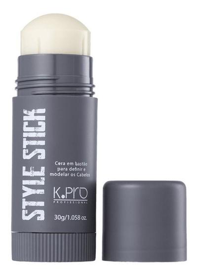 Imagem de K.pro Style Stick Cera Em Bastão Definir Modelar Brilho 30g Modelar Brilho Cabelos Curto