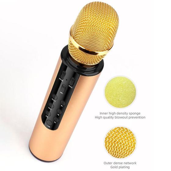 Imagem de K3 Karaoke Stereo Sound Bluetooth Microfone sem fio