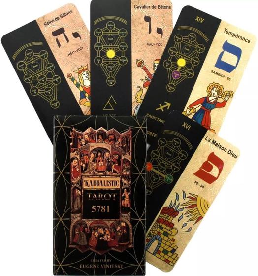 Imagem de Kabbalistic Tarot Deck Tarô Cabalístico Baralho de Cartas de Oráculo