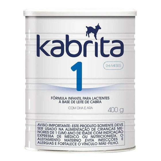 Kabrita 1 Fórmula Infantil á Base de Leite de Cabra 400g Menor preço em Kabrita 1 Fórmula Infantil á Base de Leite de Cabra 400g