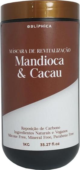 Imagem de Kaedo Obliphica Máscara Revitalizadora Mandioca & Cacau 1Kg