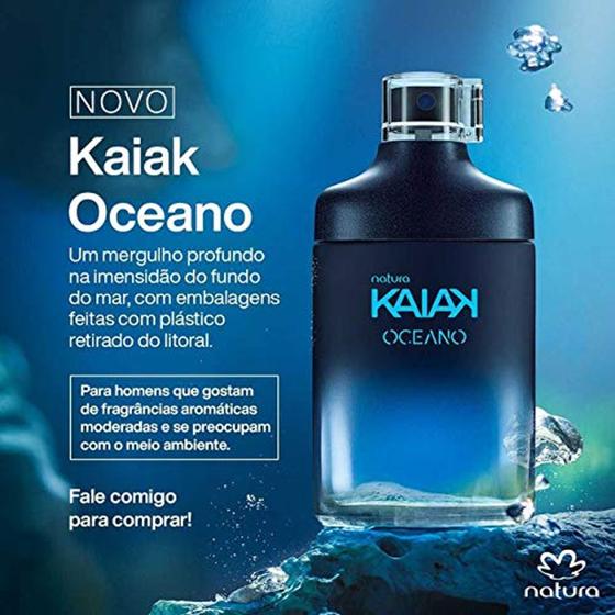 Imagem de Kaiak Oceano Desodorante Colônia Masculino 100 ml