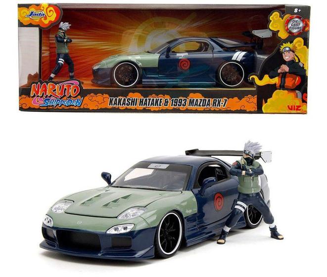 Imagem de Kakashi Hatake e 1993 Mazda RX-7 - Naruto Shippuden - 1/24 - Jada