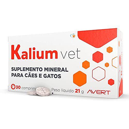 Imagem de Kalium Vet Avert - Suplemento Mineral P/ Cães E Gatos 30 Cp