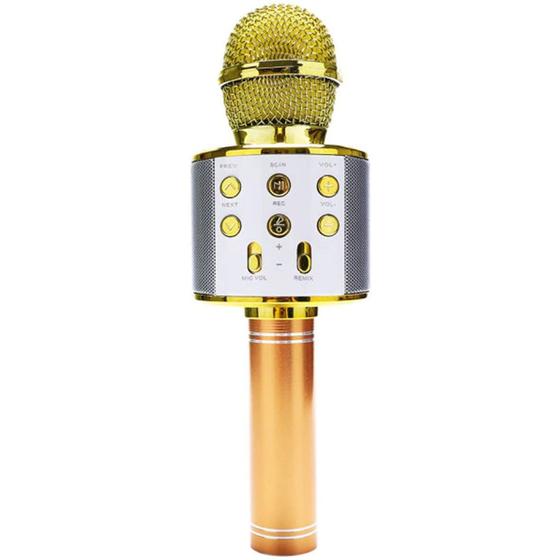 Imagem de Karaoke microfone sem fio bluetooth micro karaoke casa para leitor de música cantando microfone para cantar - ATURN SHOP