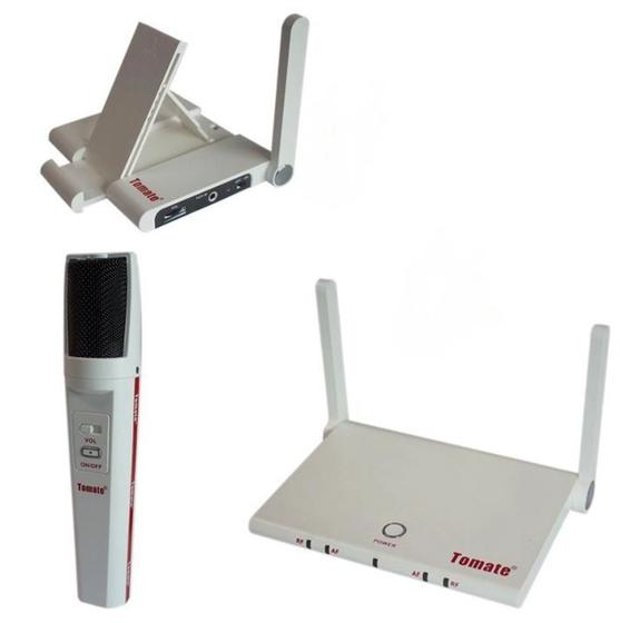 Imagem de Karaokê Wireless Sem Fio Suporte Smartphone Tomate Mt-2206
