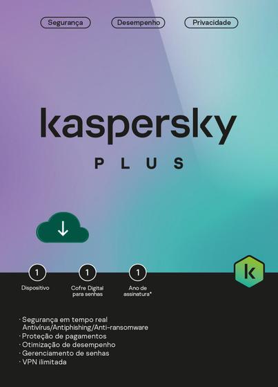 Imagem de Kaspersky Antivírus Plus, 1 dispositivo, 1 ano