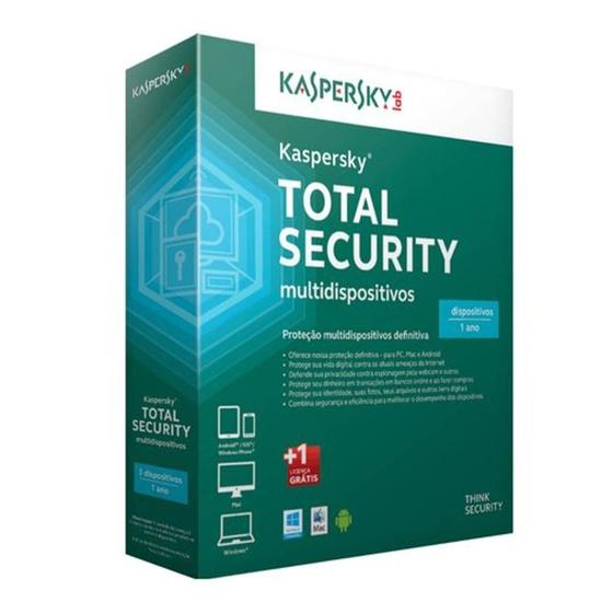 Imagem de Kaspersky  Total Security - Multidispositivos - 5 Dispositivos