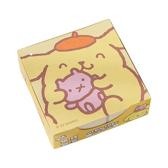 Imagem de Kawaii Hello Kitty Kuromi Melodia Cinnamoroll 250 Peças Papel De Nota Sanrio Material De Papelaria