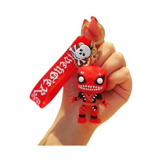 Imagem de Kawaii Homem Aranha Chaveiro Anime Figuras De Ação Mochila Pingente Bolsa Brinquedo Para Crianças