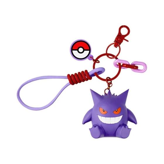 Imagem de Kawaii Pokémon Aroma Figuras Chaveiro 6 Estilos Gengar Sylveon Sprigatito Fuecoco Quaxly Pikachu