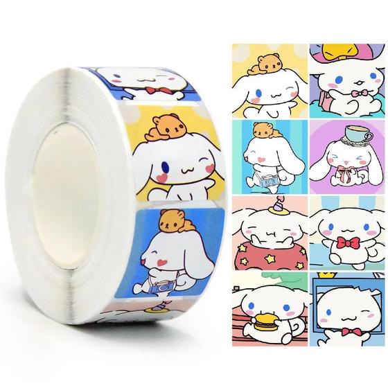 Kawaii Sanrio Hello Kitty Melody Kuromi Cinnamoroll 500 Unidades ...